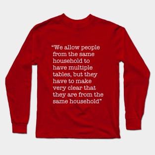 Making it very clear Long Sleeve T-Shirt